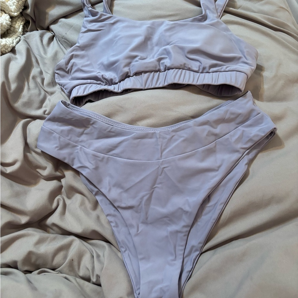 SHEIN Lavender Purple Bikini Set